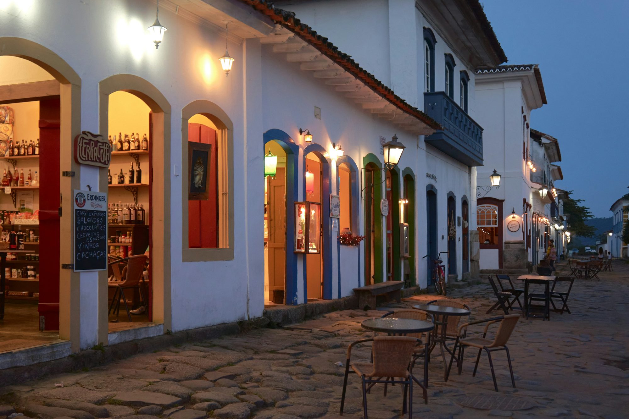 Paraty colonial coast